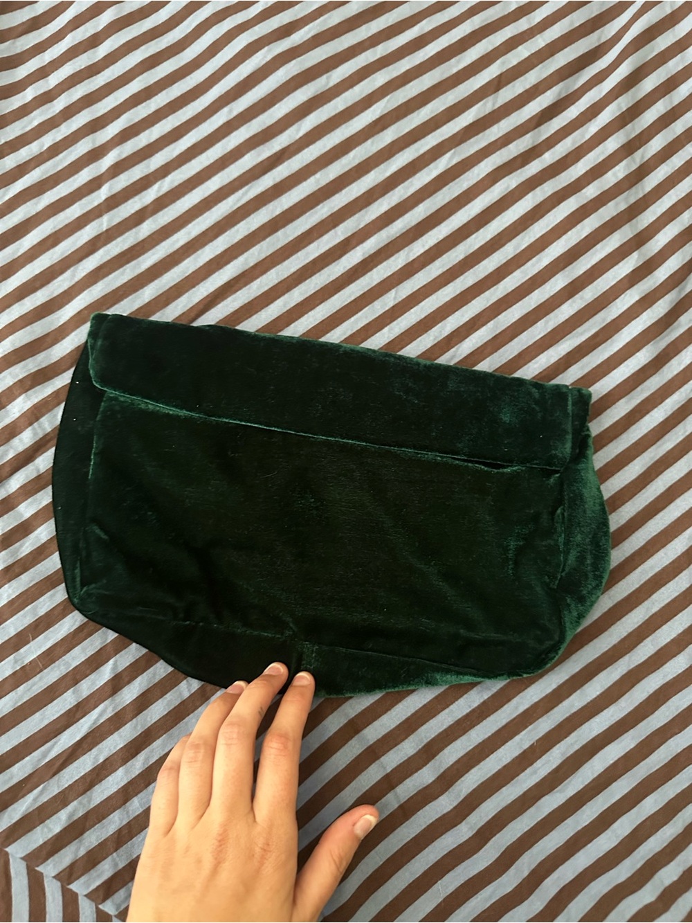 ASOS Velvet Clutch